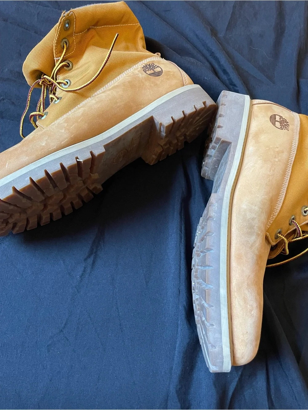 Timberland Tan/Nubuck Work Boots Size USA 11.5 - EU 45.5
